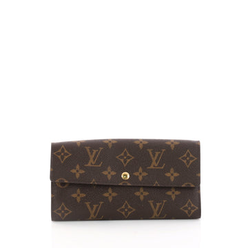 Sarah Wallet Monogram Canvas