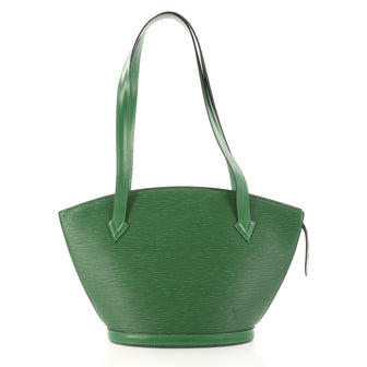 Louis Vuitton Saint Jacques Handbag Epi Leather PM Green 3112302