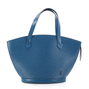 Louis Vuitton Saint Jacques Handbag Epi Leather PM Blue 3112403