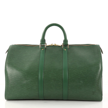 Louis Vuitton Keepall Bag Epi Leather 45 Green 3112503