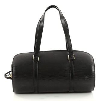 Louis Vuitton Soufflot Handbag Epi Leather Black 3112704
