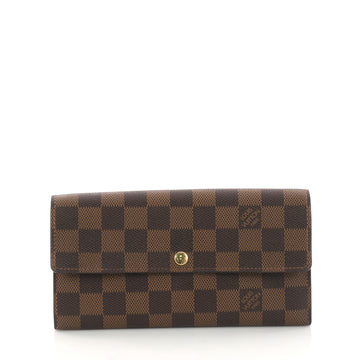 Louis Vuitton Sarah Wallet Damier Brown 3113203
