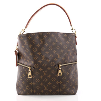 Louis Vuitton Melie Handbag Monogram Canvas Brown 3114102