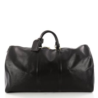 Louis Vuitton Keepall Bag Epi Leather 55 Black 3115303