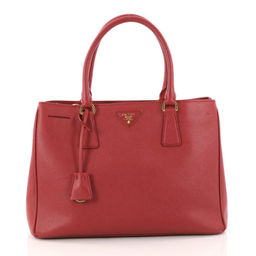 Prada Gardener's Tote Saffiano Leather Medium Red 3115601