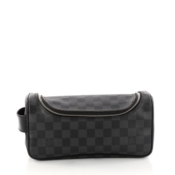 Louis Vuitton Toiletry Pouch Damier Graphite Blue 3115803