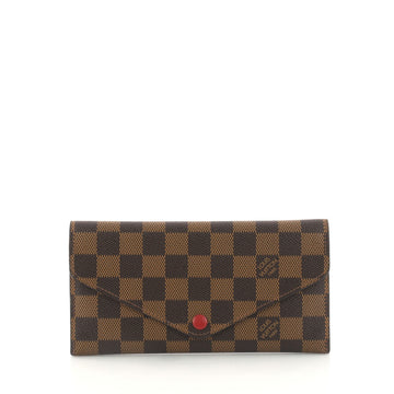 Louis Vuitton Josephine Wallet NM Damier Brown 3115805