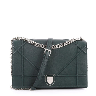 Christian Dior Diorama Flap Bag Grained Calfskin Medium 3116901