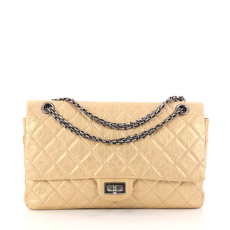 Chanel Reissue 2.55 Handbag Quilted Aged Calfskin 226 Gold 3117202