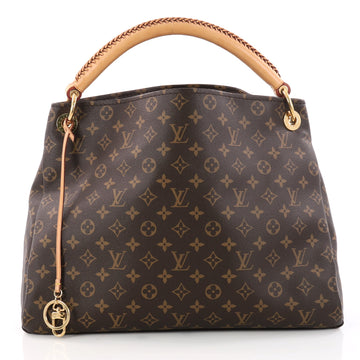 Louis Vuitton Artsy Handbag Monogram Canvas MM Brown 3119102