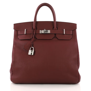 Hermes Birkin HAC Handbag Purple Fjord with Palladium 3120101