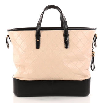 Chanel Gabrielle Shopping Tote Quilted Calfskin Large 3120201