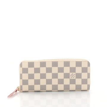 Louis Vuitton Clemence Wallet Damier White 3121201
