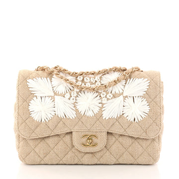 Chanel Country Coco Flap Bag Floral Embroidered Quilted 3124001