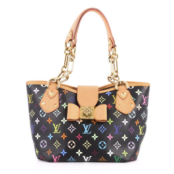 Louis Vuitton Annie Handbag Monogram Multicolor GM Black 3124401