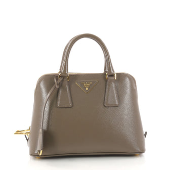 Prada Promenade Handbag Vernice Saffiano Leather Small 3124402