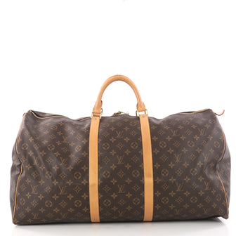 Louis Vuitton Keepall Bag Monogram Canvas 60 Brown 3124804