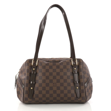 Louis Vuitton Rivington Satchel Damier GM Brown 3125001