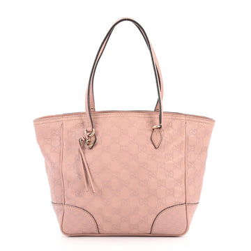 Gucci Bree Tote Guccissima Leather Small Pink 3125202