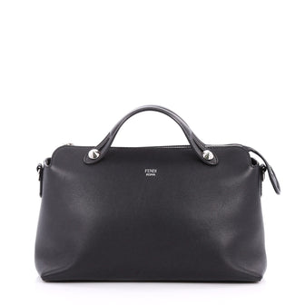 Fendi By The Way Satchel Calfskin Small Black 3127101
