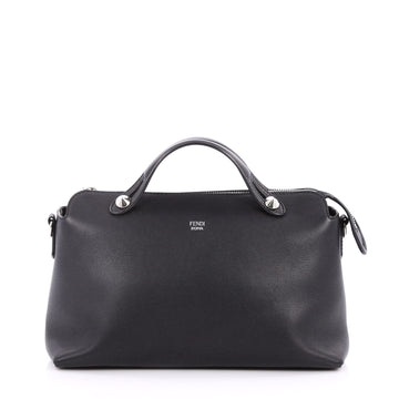 Fendi By The Way Satchel Calfskin Small Black 3127101