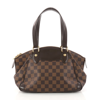 Louis Vuitton Verona Handbag Damier PM Brown 3128803
