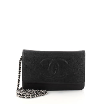 Chanel Timeless Wallet on Chain Caviar Black 3129001