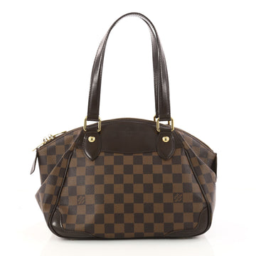 Louis Vuitton Verona Handbag Damier PM Brown 3129202