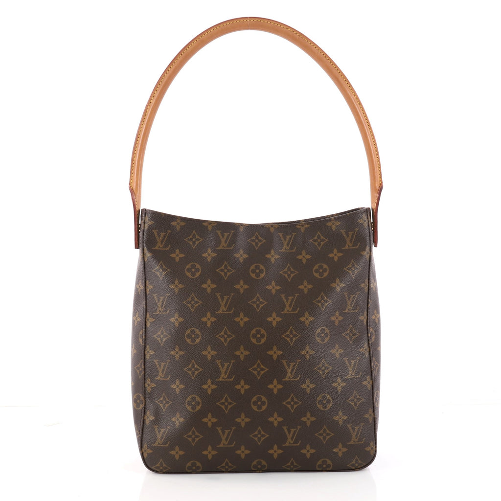 Buy Louis Vuitton Looping Handbag Monogram Canvas GM Brown 3129502