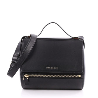 Givenchy Pandora Box Handbag Leather Medium Black 3135201