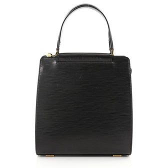 Louis Vuitton Figari Handbag Epi Leather PM Black 3139605