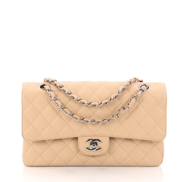 Chanel Classic Double Flap Bag Quilted Caviar Medium 3141101