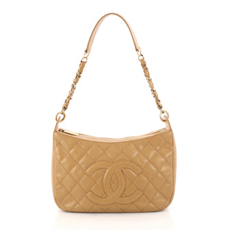 Chanel Timeless CC Chain Shoulder Bag Quilted Caviar 3141202
