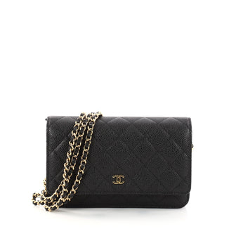Chanel Wallet on Chain Quilted Caviar Black 3141302