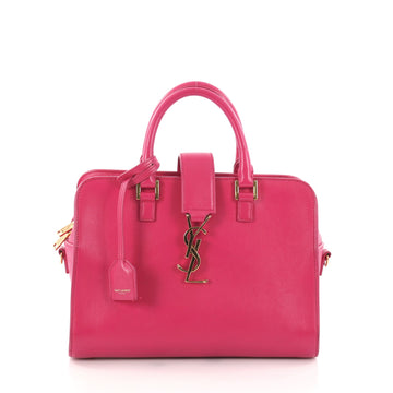 Saint Laurent Monogram Cabas Leather Small Pink 3143601