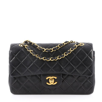 Chanel Vintage Classic Double Flap Bag Quilted Lambskin 3143801