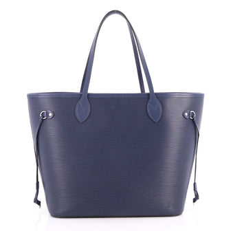 Louis Vuitton Neverfull Tote Epi Leather MM Blue 3144102