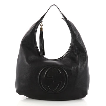 Gucci Soho Hobo Leather Large Black 3145503