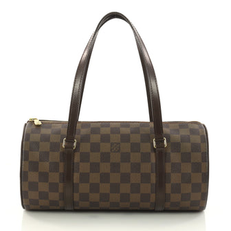 Louis Vuitton Papillon Handbag Damier 30 Brown 3146203