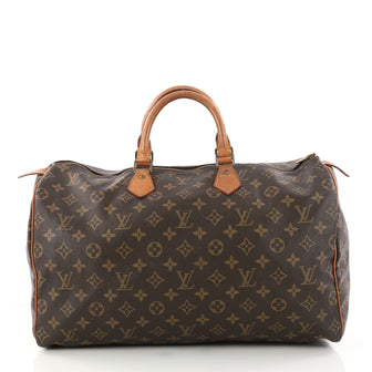 Louis Vuitton Speedy Handbag Monogram Canvas 40 3146604
