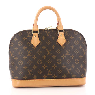 Louis Vuitton Vintage Alma Handbag Monogram Canvas PM 3147903