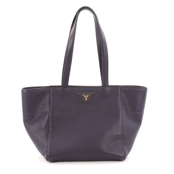 Prada Open Tote Vitello Daino Small Purple 3149704