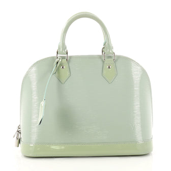 Louis Vuitton Alma Handbag Electric Epi Leather PM Green 3150301