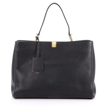 Balenciaga Le Dix Soft Cabas Leather Medium Black 3155101