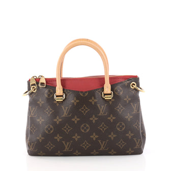 Louis Vuitton Pallas Tote Monogram Canvas BB Brown 3158302