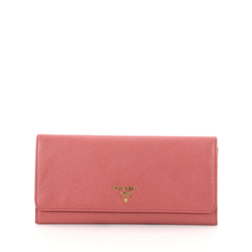 Prada Wallet on Chain Saffiano Leather Gold 3159201