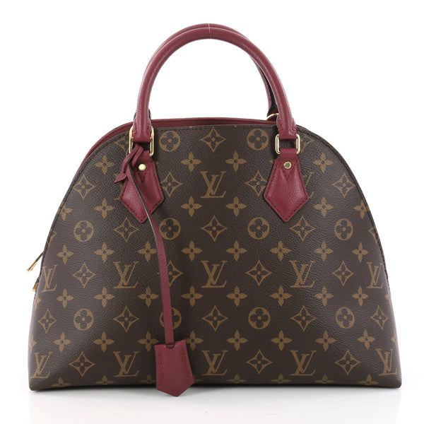 Louis Vuitton Alma BB Brown Monogram Handle Bag With Strap – Boutique LUC.S