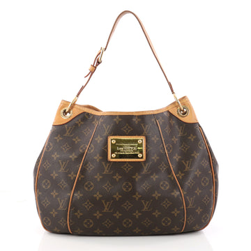 Louis Vuitton Galliera Handbag Monogram Canvas PM Brown 3160402