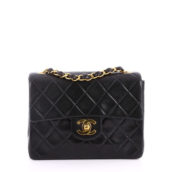Chanel Vintage Square Classic Single Flap Bag Quilted 3161202