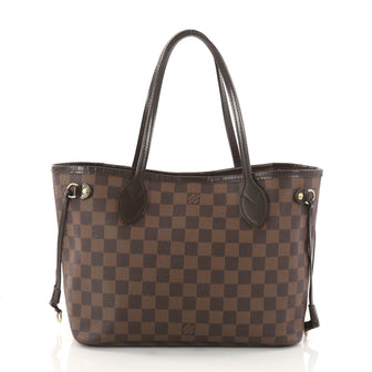 Louis Vuitton Neverfull Tote Damier PM Brown 3161801